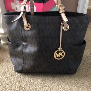 MK leather bag